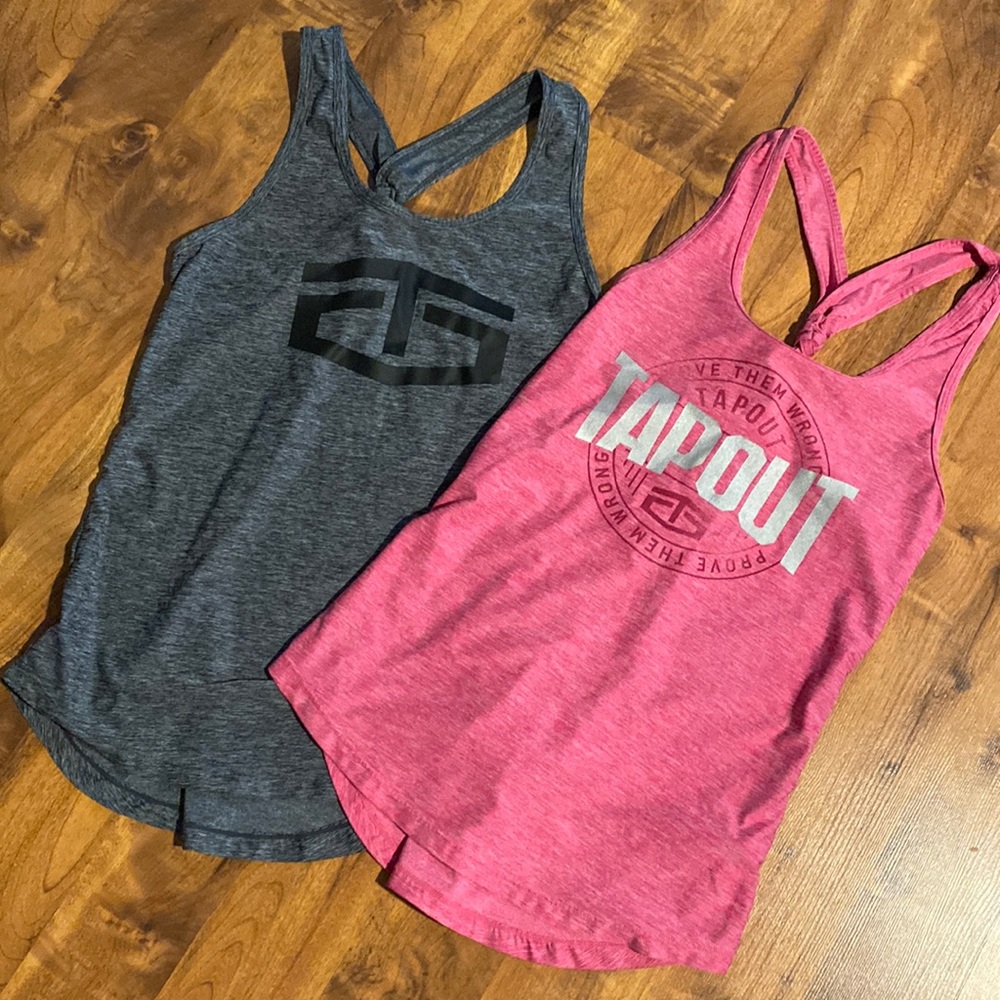Tapout Racerback Workout Tanks XS